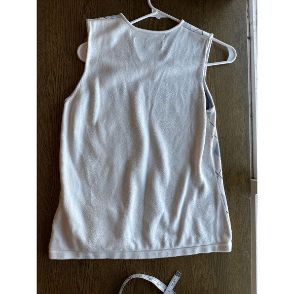 Tommy Hilfiger Golf Vintage Preppy Light Blue vest womans Medium - Picture 2 of 10